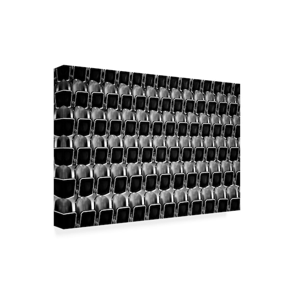 Bastian Kienitz 'Empty Stadium Seats' Canvas Art,22x32